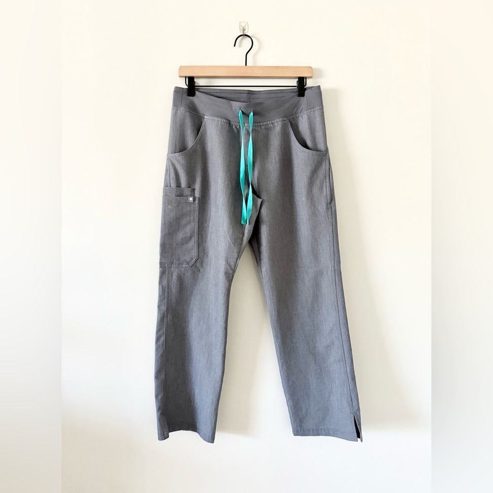 Figs Technical Collection Scrub Pants in Gray Size Small